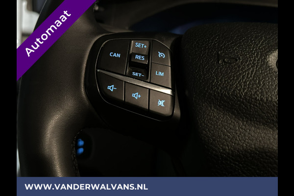 Ford Transit Custom 2.0 TDCI 130pk Automaat L1H1 Euro6 Airco | 2x zijdeur | Camera | LED | Apple Carplay Cruisecontrol, Verwarmde voorruit, Trekhaak, Parkeersensoren, Bijrijdersbank