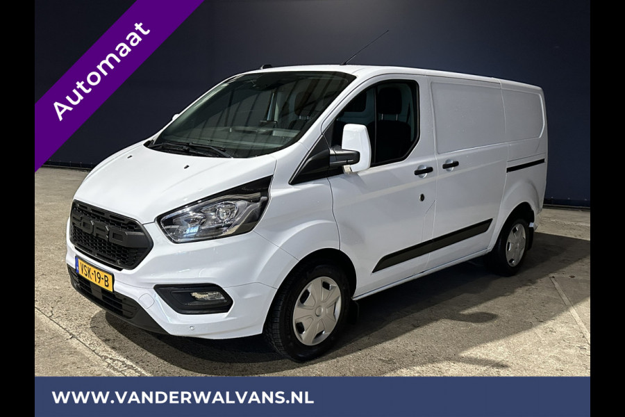 Ford Transit Custom 2.0 TDCI 130pk Automaat L1H1 Euro6 Airco | 2x zijdeur | Camera | LED | Apple Carplay Cruisecontrol, Verwarmde voorruit, Trekhaak, Parkeersensoren, Bijrijdersbank