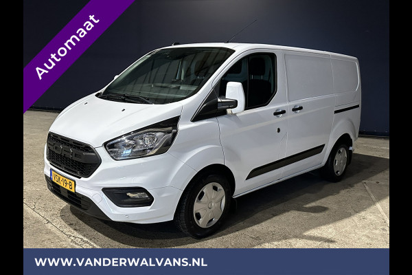 Ford Transit Custom 2.0 TDCI 130pk Automaat L1H1 Euro6 Airco | 2x zijdeur | Camera | LED | Apple Carplay Cruisecontrol, Verwarmde voorruit, Trekhaak, Parkeersensoren, Bijrijdersbank