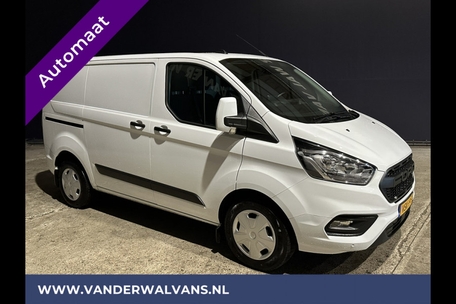 Ford Transit Custom 2.0 TDCI 130pk Automaat L1H1 Euro6 Airco | 2x zijdeur | Camera | LED | Apple Carplay Cruisecontrol, Verwarmde voorruit, Trekhaak, Parkeersensoren, Bijrijdersbank