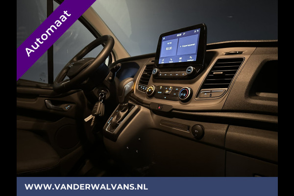 Ford Transit Custom 2.0 TDCI 130pk Automaat L1H1 Euro6 Airco | 2x zijdeur | Camera | LED | Apple Carplay Cruisecontrol, Verwarmde voorruit, Trekhaak, Parkeersensoren, Bijrijdersbank