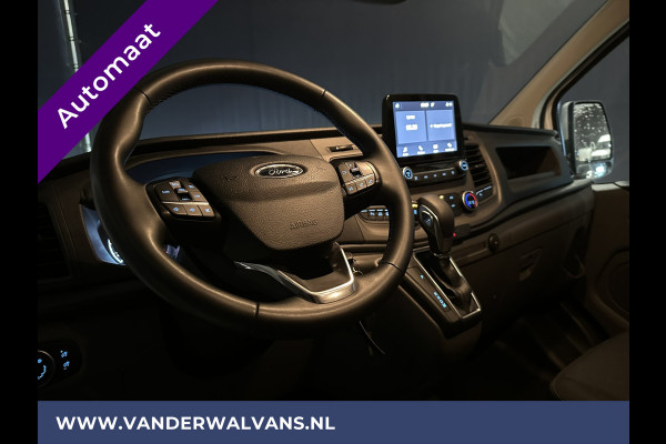 Ford Transit Custom 2.0 TDCI 130pk Automaat L1H1 Euro6 Airco | 2x zijdeur | Camera | LED | Apple Carplay Cruisecontrol, Verwarmde voorruit, Trekhaak, Parkeersensoren, Bijrijdersbank