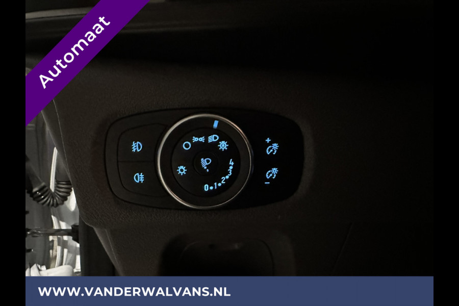 Ford Transit Custom 2.0 TDCI 130pk Automaat L1H1 Euro6 Airco | 2x zijdeur | Camera | LED | Apple Carplay Cruisecontrol, Verwarmde voorruit, Trekhaak, Parkeersensoren, Bijrijdersbank