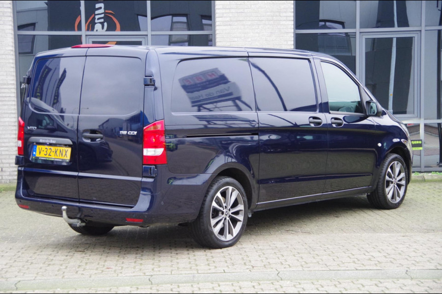 Mercedes-Benz Vito 119 CDI L2 (12-2020) AUT. LED, LEDER, TREKHAAK, CAMERA, 18'', NAVI, CRUISE, CLIMA, PARKEERSENSOREN, APPLE CARPL