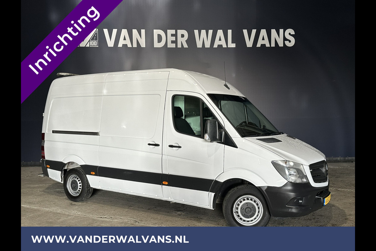 Mercedes-Benz Sprinter 316 CDI 164pk **BPM VRIJ voor de Ondernemer** L2H2 inrichting Euro6 Airco | 2800kg trekhaak | Cruisecontrol Parkeersensoren