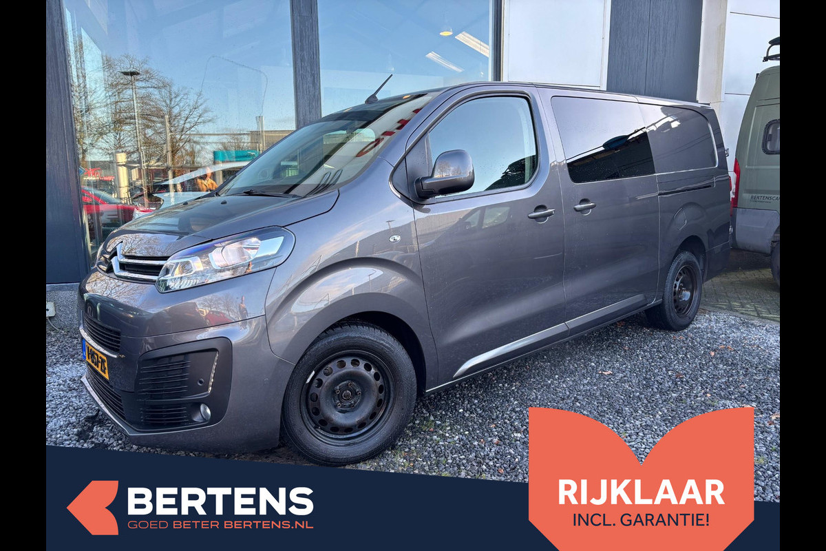 Citroën Jumpy 2.0 BlueHDI 120 Business XL DC S&S | 1e Eigenaar! | 12 maanden BOVAG garantie! |