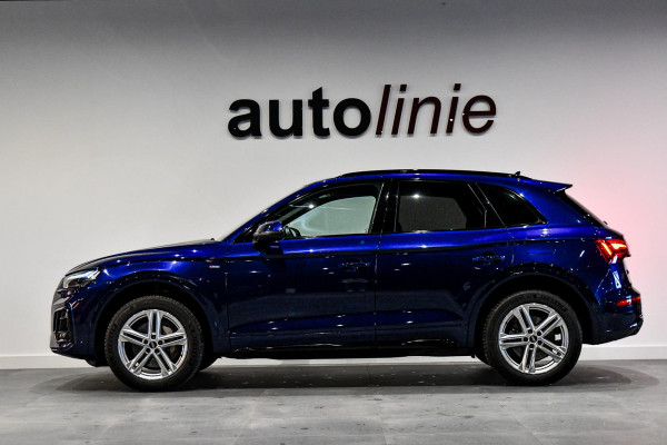 Audi Q5 50 TFSI e quattro S-Line. ACC, 360, Keyless, Sfeer, Matrix, CarPlay!