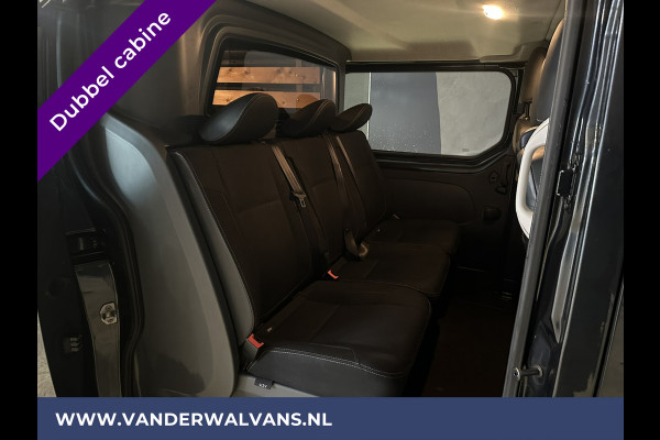 Renault Trafic 2.0 dCi 120pk **BPM VRIJ voor de Ondernemer** L2H1 Dubbele Cabine Euro6 Airco | 6-Zits | LED | 2x zijdeur | Camera | Navigatie | Trekhaak, Parkeersensoren