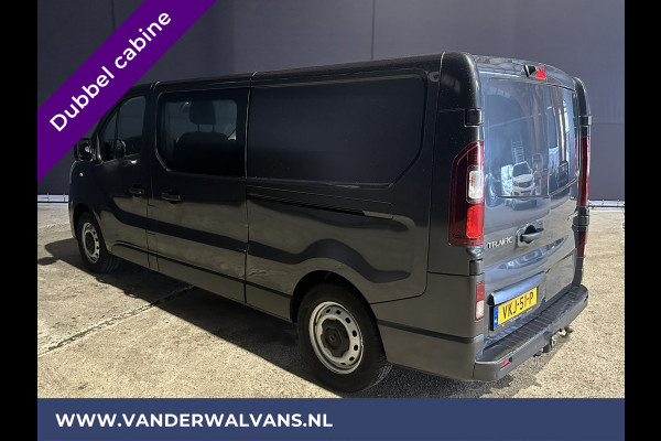 Renault Trafic 2.0 dCi 120pk **BPM VRIJ voor de Ondernemer** L2H1 Dubbele Cabine Euro6 Airco | 6-Zits | LED | 2x zijdeur | Camera | Navigatie | Trekhaak, Parkeersensoren