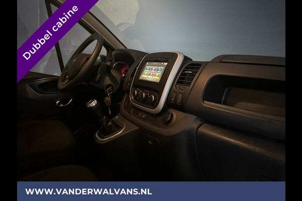 Renault Trafic 2.0 dCi 120pk **BPM VRIJ voor de Ondernemer** L2H1 Dubbele Cabine Euro6 Airco | 6-Zits | LED | 2x zijdeur | Camera | Navigatie | Trekhaak, Parkeersensoren