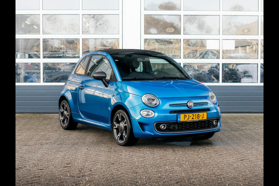 Fiat 500 TwinAir Turbo Sport | Cabrio | 105pk | Clima | PDC | 16" |  Navi | Priv. glass