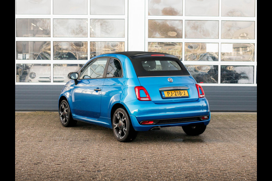 Fiat 500 TwinAir Turbo Sport | Cabrio | 105pk | Clima | PDC | 16" |  Navi | Priv. glass