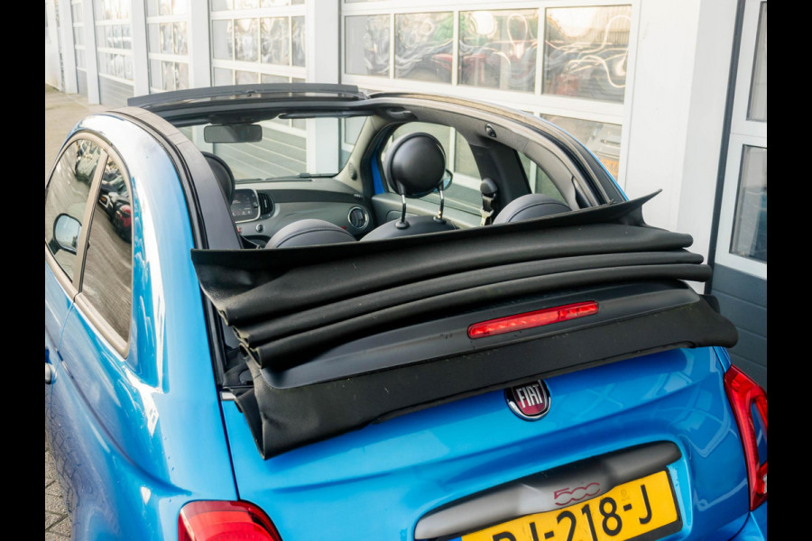 Fiat 500 TwinAir Turbo Sport | Cabrio | 105pk | Clima | PDC | 16" |  Navi | Priv. glass