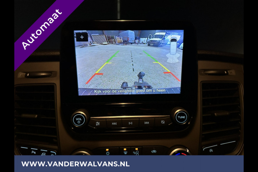 Ford Transit Custom 2.0 TDCI 130pk Automaat L1H1 Euro6 Airco | 2x zijdeur | Camera | LED | Apple Carplay Cruisecontrol, Verwarmde voorruit, Trekhaak, Parkeersensoren, Bijrijdersbank