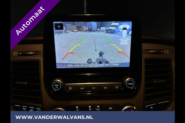 Ford Transit Custom 2.0 TDCI 130pk Automaat L1H1 Euro6 Airco | 2x zijdeur | Camera | LED | Apple Carplay Cruisecontrol, Verwarmde voorruit, Trekhaak, Parkeersensoren, Bijrijdersbank