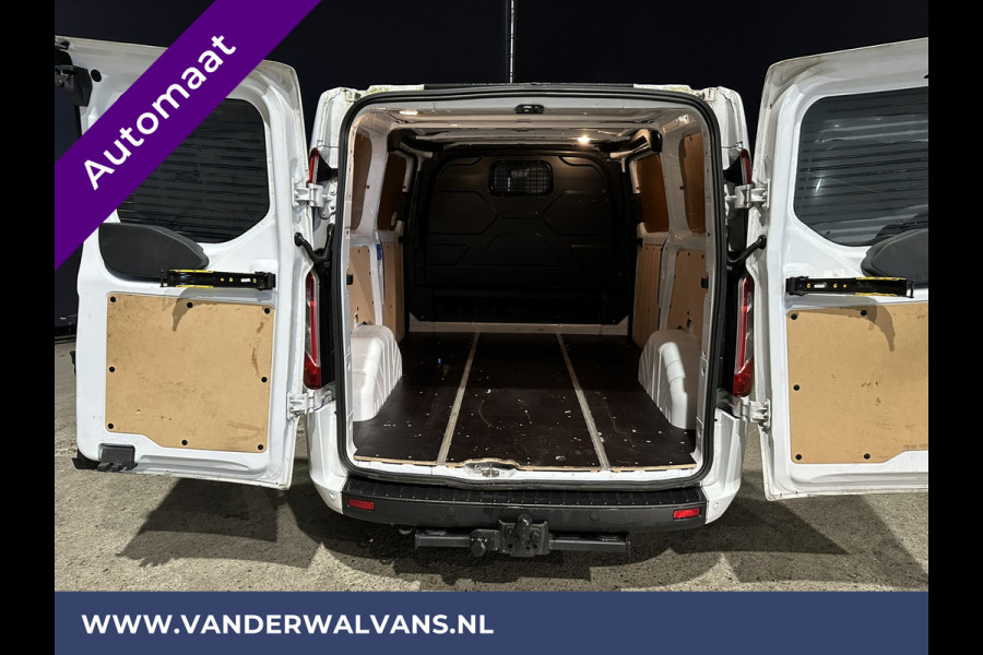 Ford Transit Custom 2.0 TDCI 130pk Automaat L1H1 Euro6 Airco | 2x zijdeur | Camera | LED | Apple Carplay Cruisecontrol, Verwarmde voorruit, Trekhaak, Parkeersensoren, Bijrijdersbank