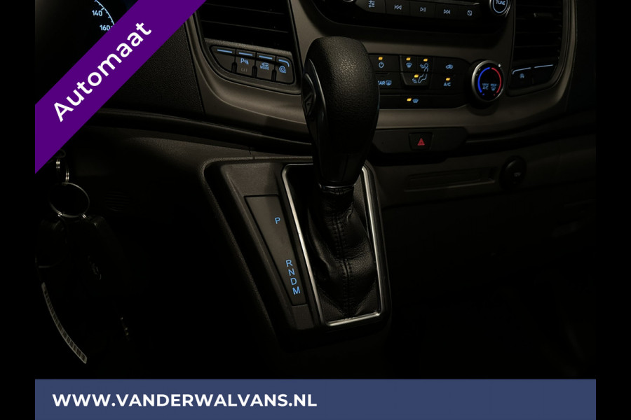 Ford Transit Custom 2.0 TDCI 130pk Automaat L1H1 Euro6 Airco | 2x zijdeur | Camera | LED | Apple Carplay Cruisecontrol, Verwarmde voorruit, Trekhaak, Parkeersensoren, Bijrijdersbank