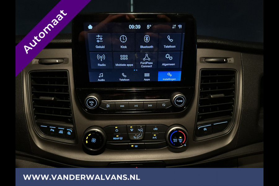 Ford Transit Custom 2.0 TDCI 130pk Automaat **BPM VRIJ voor de Ondernemer** L1H1 Euro6 Airco | Camera | LED | Apple Carplay Android Auto, Cruisecontrol, Parkeersensoren, Trekhaak, Verwarmde voorruit, Bijrijdersbank