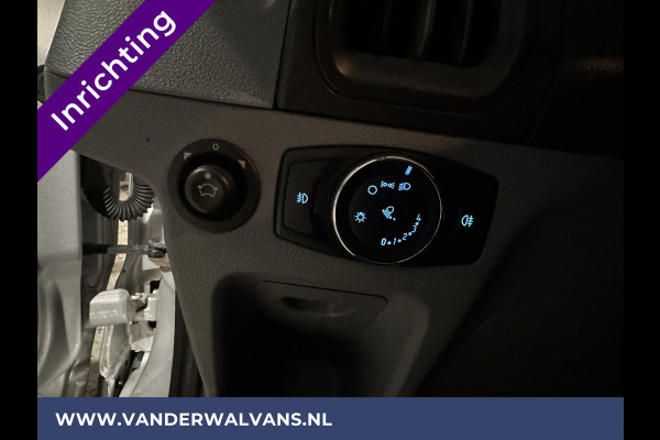 Ford Transit 2.0 TDCI 131pk **BPM VRIJ voor de Ondernemer** L2H2 inrichting Euro6 Airco | Camera | Cruisecontrol | Parkeersensoren Verwarmde voorruit, Bijrijdersbank, 2600kg trekvermogen