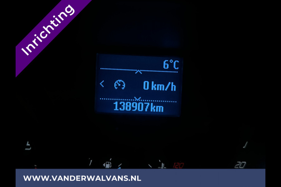 Ford Transit 2.0 TDCI 131pk **BPM VRIJ voor de Ondernemer** L2H2 inrichting Euro6 Airco | Camera | Cruisecontrol | Parkeersensoren Verwarmde voorruit, Bijrijdersbank, 2600kg trekvermogen