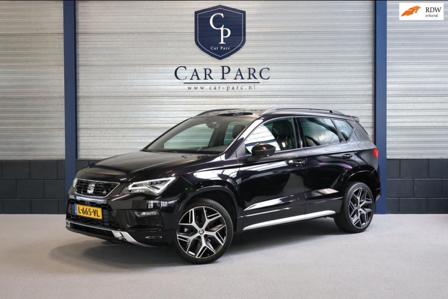 Seat Ateca 1.4 EcoTSI FR LED/VIRTUAL/SFEER/HALF LEER+ALCANTARA/360/CAM/19''LMV/CRUISE/ECC/12 MDN GARANTIE!