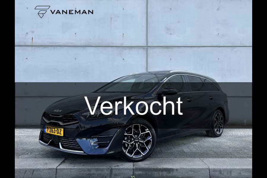 Kia Ceed Sportswagon 1.5 T-GDi GT-Line | Panoramadak | Leder/Alcantara | Camera | Navi | Stuur-/Stoelverwarming | 17” Velgen | Clima | Key-Less | PDC | Cruise | LED |