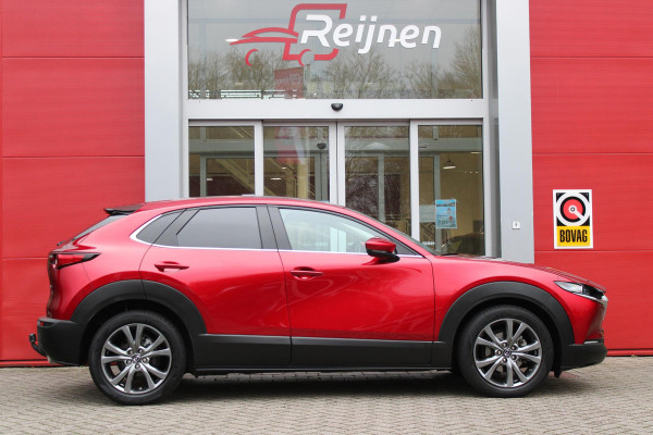 Mazda CX-30 2.0 e-SkyActiv-X M Hybrid 180PK LUXURY | BOSE AUDIO SYSTEM | TREKHAAK | ELEKTRISCH BEDIENBARE STOEL MET GEHEUGEN FUNCTIE | NAVIGATIE | HEAD UP DISPLAY | ALL SEASON BANDEN | CLIMATE CONTROL | ADAPTIVE CRUISE CONTROL | ELEKTRISCH BEDIENBARE ACHTERKLEP | DODEHOEK DETECTIE | STOEL VERWARMING |