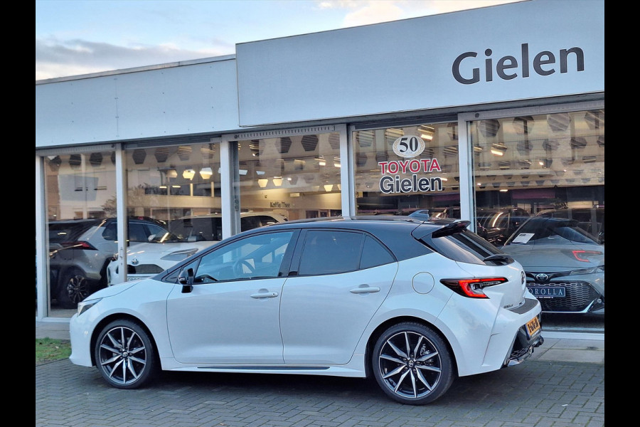 Toyota Corolla 1.8 Hybrid 140pk GR Sport | Eerste eigenaar, Half Leer, LED, Stoelverwarming, Parkeersensoren, Keyless, Parelmoer wit