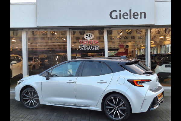 Toyota Corolla 1.8 Hybrid 140pk GR Sport | Eerste eigenaar, Half Leer, LED, Stoelverwarming, Parkeersensoren, Keyless, Parelmoer wit