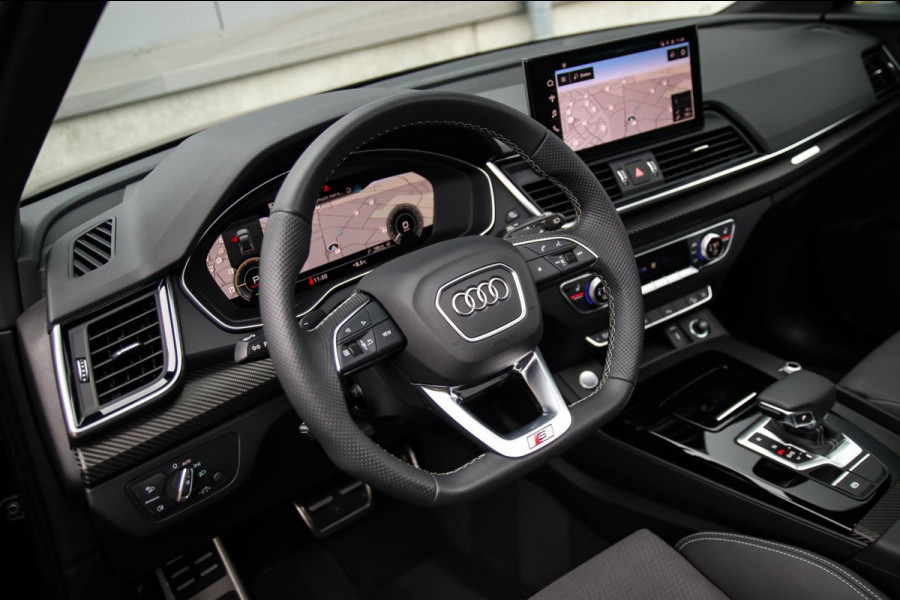 Audi Q5 50 TFSI e Quattro Competition Pro Line S S-Line 299pk Automaat! NIEUW MODEL|Panoramadak|Virtual Cockpit|OLED Matrix|Camera