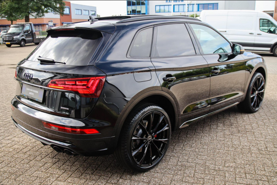 Audi Q5 50 TFSI e Quattro Competition Pro Line S S-Line 299pk Automaat! NIEUW MODEL|Panoramadak|Virtual Cockpit|OLED Matrix|Camera