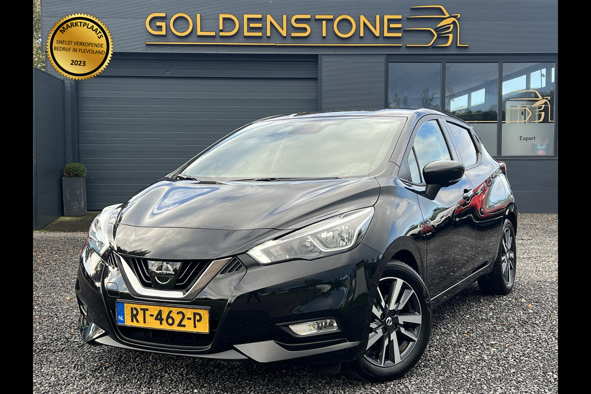 Nissan Micra 0.9 IG-T N-Connecta 2e Eigenaar,Navi,Clima,Cruise,360 Camera,Bose Geluid,N.A.P,APK tot 03-2026