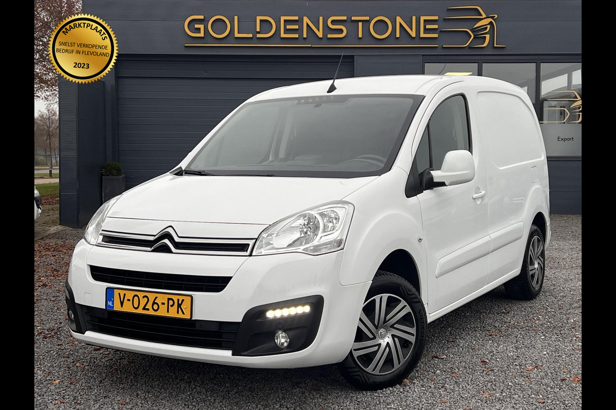 Citroën Berlingo 1.6 BlueHDI 75 Business 3-Zits,1e Eigenaar,Navi,Clima,Camera,Cruise,Bluetooth,PDC V+A,N.A.P.,APK tot 03-2025