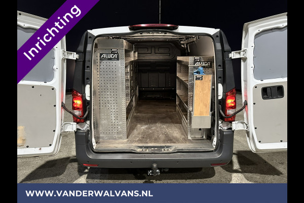 Mercedes-Benz Vito 116 CDI 164pk **BPM VRIJ voor de Ondernemer** L3H1 inrichting Euro6 Airco | Camera | Navigatie Apple Carplay, Android Auto, Cruisecontrol, Trekhaak, Parkeersensoren