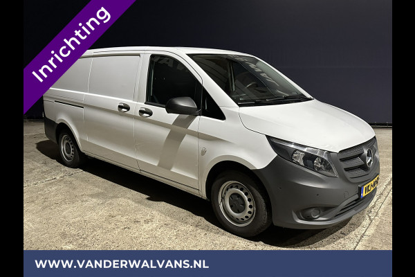 Mercedes-Benz Vito 116 CDI 164pk **BPM VRIJ voor de Ondernemer** L3H1 inrichting Euro6 Airco | Camera | Navigatie Apple Carplay, Android Auto, Cruisecontrol, Trekhaak, Parkeersensoren