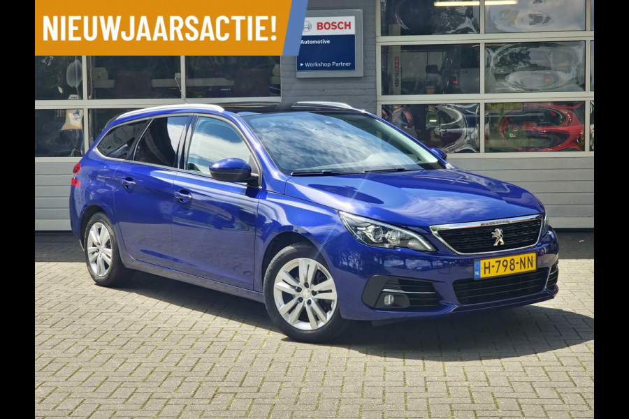 Peugeot 308 SW 1.2 PureTech Blue Lease Executive|51.185KM|trekhaak|Pano|Cruise|Navi|Carplay|