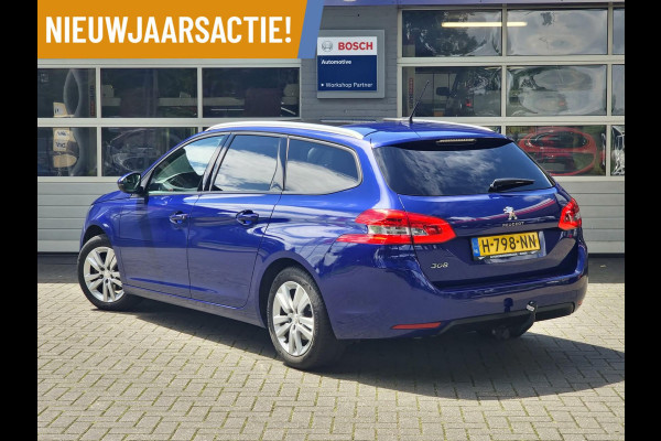 Peugeot 308 SW 1.2 PureTech Blue Lease Executive|51.185KM|trekhaak|Pano|Cruise|Navi|Carplay|