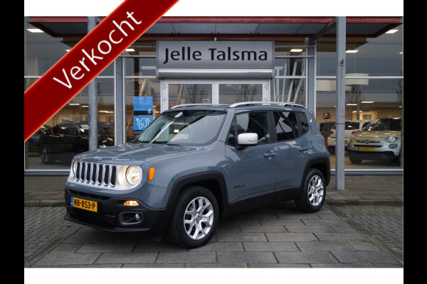 Jeep Renegade 1.4 MultiAir Limited | Panoramadak | Climate Control | Navigate | Parkeersensoren Voor + Achter