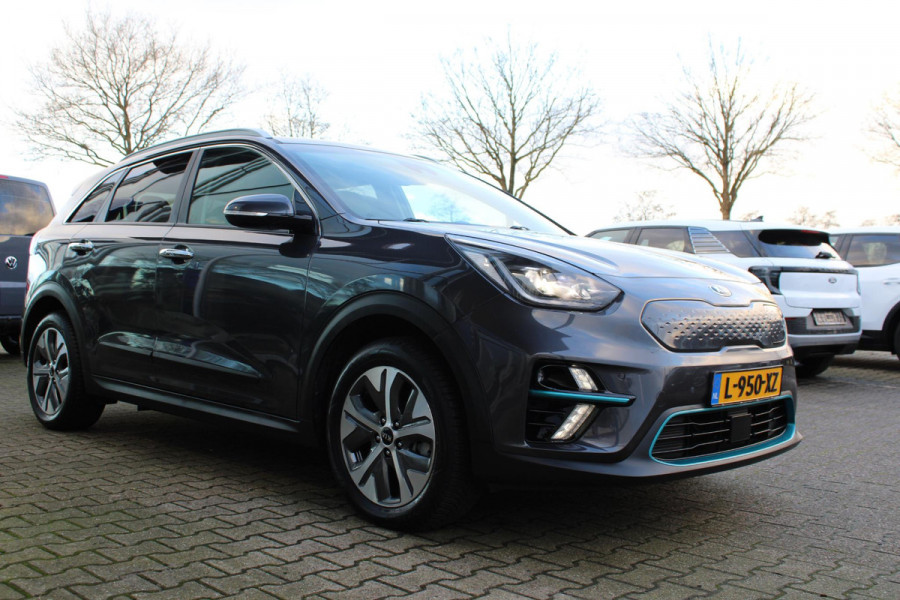 Kia e-Niro DynamicLine 64 kWh Volledig Dealeronderhouden! | Afn. Trekhaak | Stoel Verwarming + Koeling | Stuurverwarming | Lederen Bekleding |