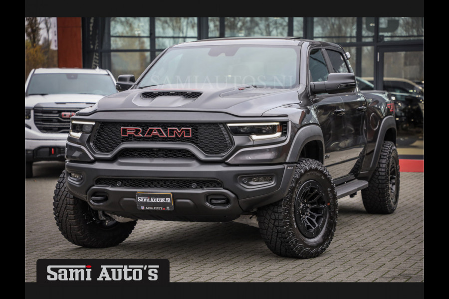 Dodge Ram 1500 TRX | 6.2 V8 712PK HELLCAT | BOM VOL | CARBON | GRANITE | ALL-IN PRIJS | CREW CAB | GRIJSKENTEKEN | 5 PERSOONS | DC | DUBBELE CABINE | VOORRAAD NR 2088 - 4151