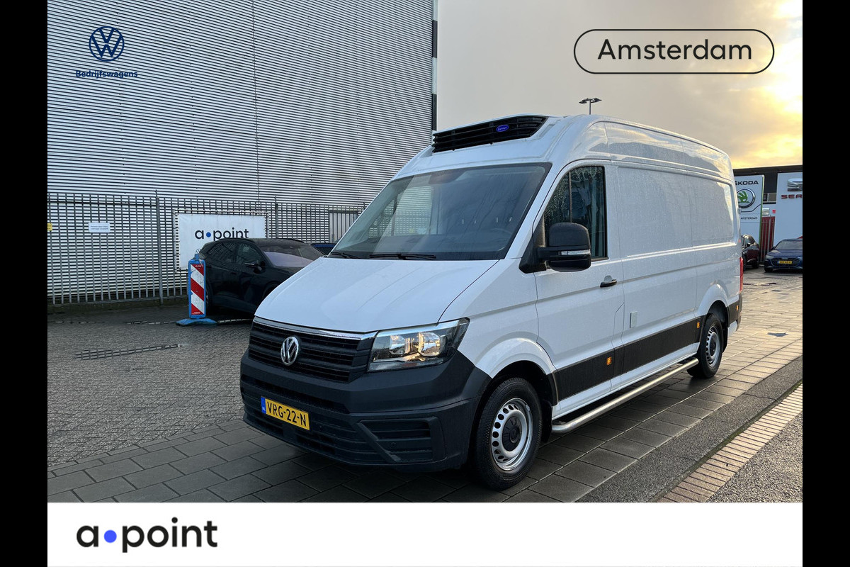 Volkswagen Crafter 35 2.0 TDI L3H2 Koelwagen 177 pk | Nachtkoeling | Carrier | Navigatie | Parkeersensoren | Achteruitrijcamera | Airco | 2 zitplaatsen rechtsvoor |