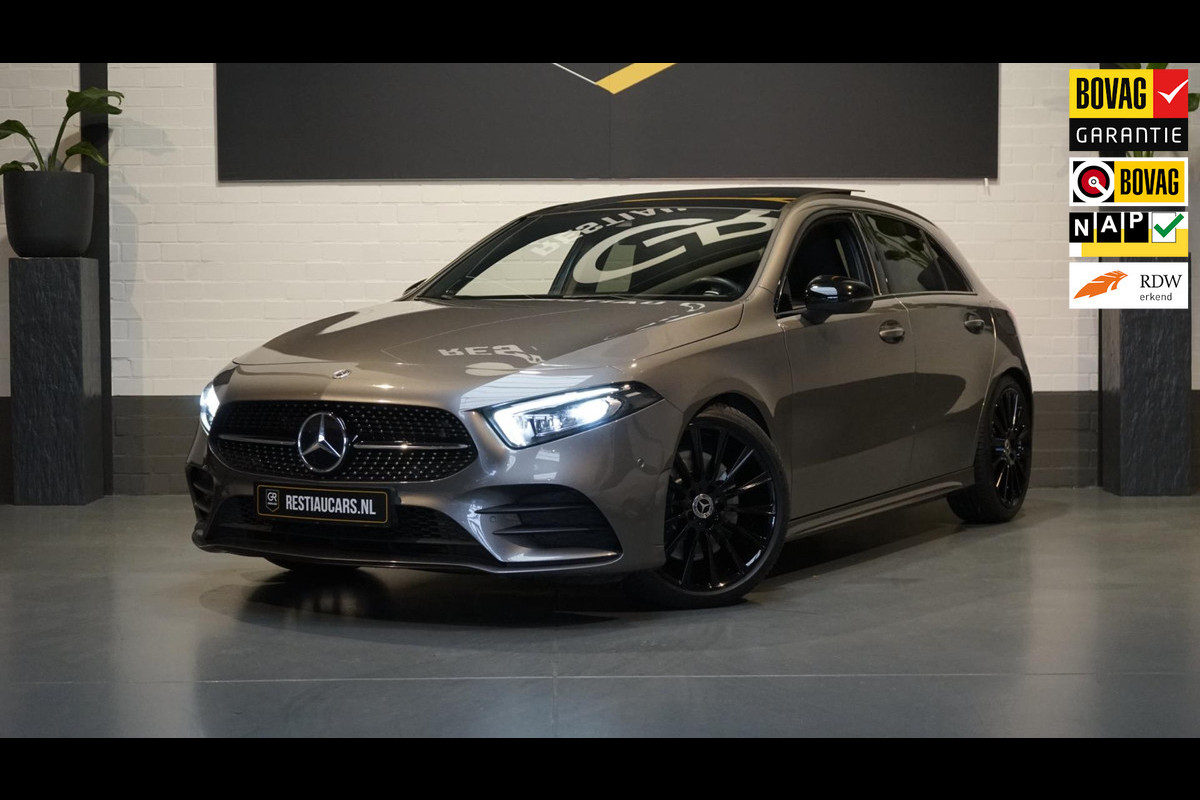 Mercedes-Benz A-Klasse A250 4MATIC AMG-AMBIANCE-BURMESTER-CAMERA-CRUISE-NAVI-PANORAMA-MULTIBEAM LED-SFEER-WINTER-VIRTUEEL