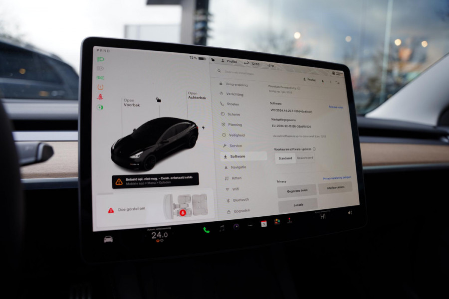 Tesla Model 3 Performance AWD 75 kWh Warmtepomp Panoramadak