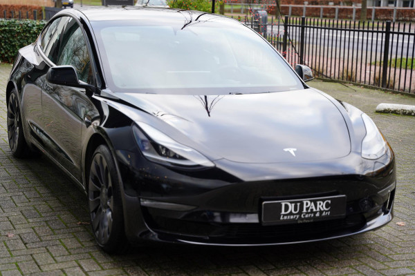 Tesla Model 3 Performance AWD 75 kWh Warmtepomp Panoramadak