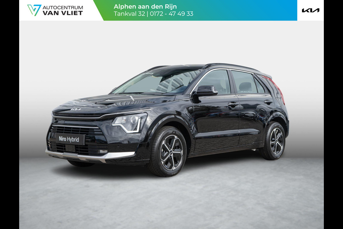 Kia Niro 1.6 GDi Hybrid DynamicLine | Op Voorraad | Direct leverbaar! | Navigatie | Carplay | Adapt. Cruise | Climate | Keyless | Camera | Bestelbaar | Snel leverbaar