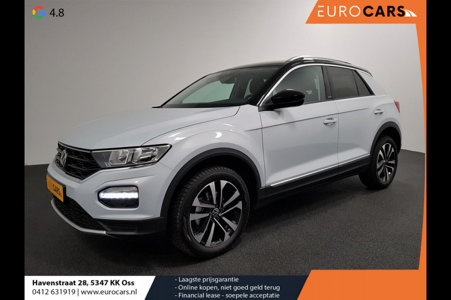 Volkswagen T-Roc 1.5 TSI DSG United | Navigatie | Climate Control | Side Assist | Lane Assist | Elektrische Achterklep | Parkeersensoren achter | Verkeersbord herkenning |