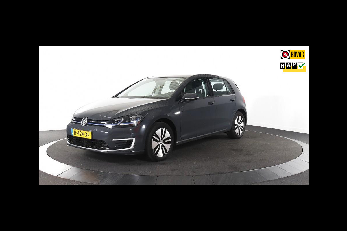 Volkswagen e-Golf E-DITION Golf Warmtepomp / Urano Grey /