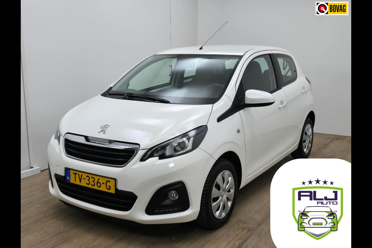 Peugeot 108 Occasion 1.0 e-VTi Active met weinig km's en 1e eigenaar | Tweedehands Peugeot 108 in wit met bluetooth audio | Bovag