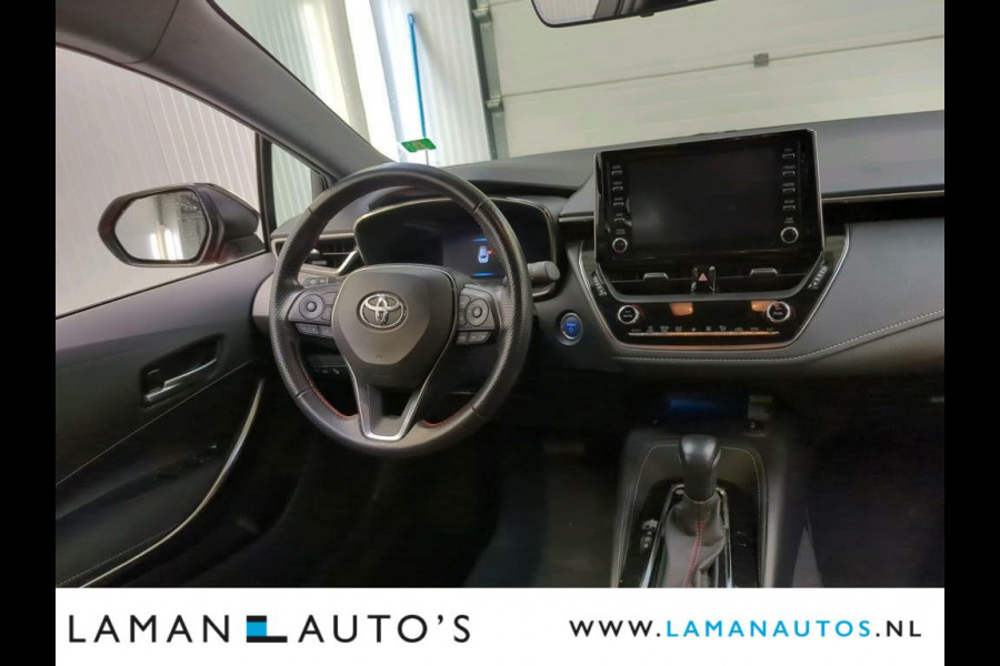 Toyota Corolla Touring Sports 1.8 Hybrid 122pk GR-Sport | CarPlay Halfleder ECC ACC LED 17" LMV Trekhaak Metallic | Hybrid Voorschoten