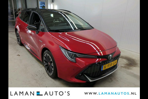 Toyota Corolla Touring Sports 1.8 Hybrid 122pk GR-Sport | CarPlay Halfleder ECC ACC LED 17" LMV Trekhaak Metallic | Hybrid Voorschoten